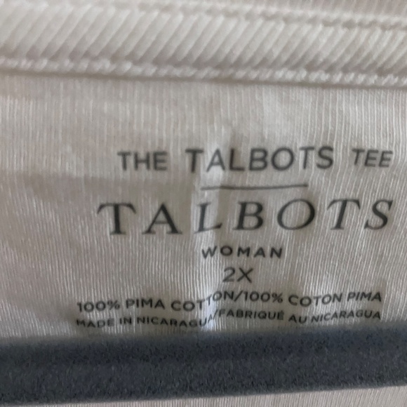 Classic Talbots long sleeve tee - Picture 3 of 3